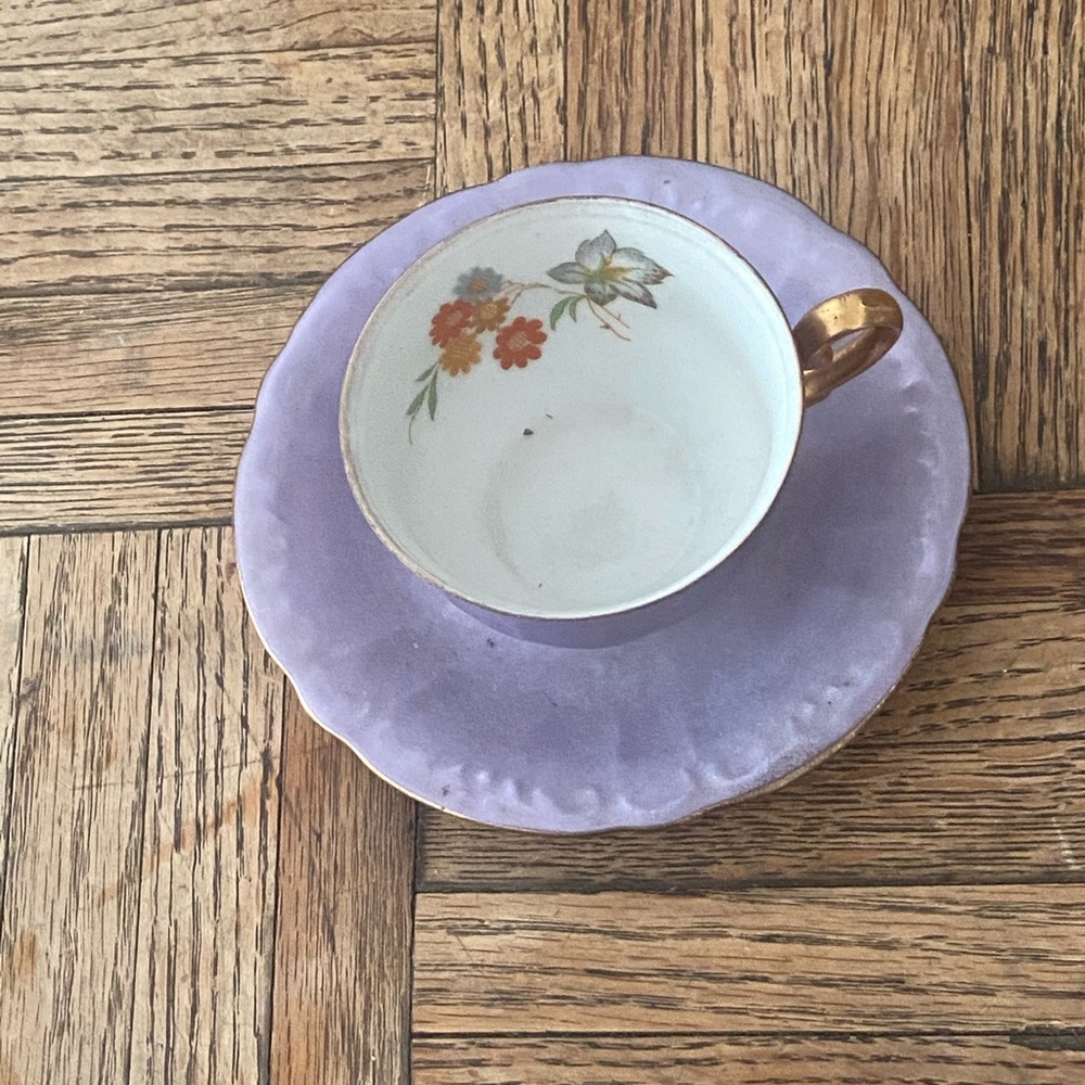 Vintage cup and saucer